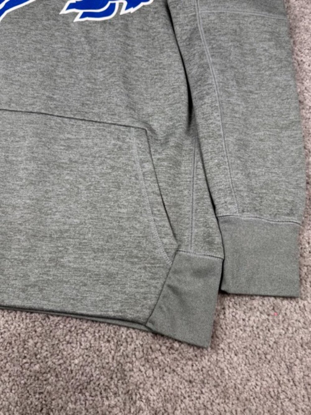 Buffalo Bills Nike Hoodie Men Small Dri-Fit Performance Sweatshirt Stretch NFL - Picture 5 of 10